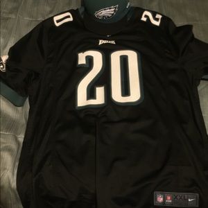 Men’s Philadelphia Eagles Jersey and hat size XXL